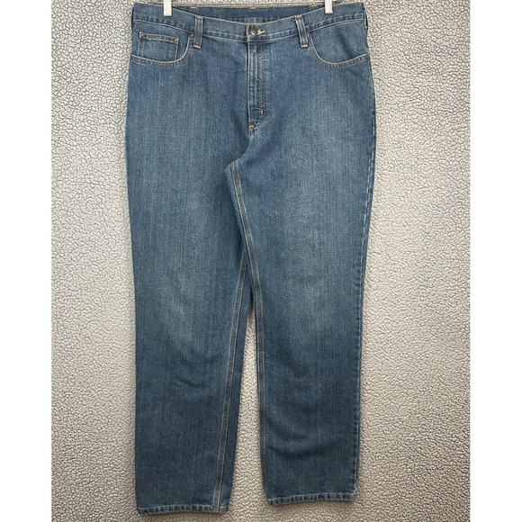 Carhartt Other - Carhartt Men's Blue Jeans 40x34 Relaxed Fit Stretch Denim Workwear‎